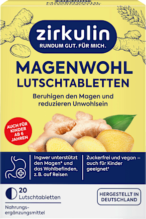 Lutschtabletten Magenwohl Zirkulin