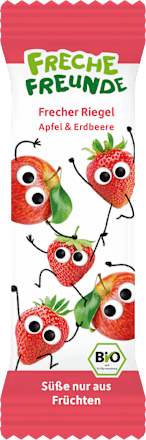 Fruchtriegel Frecher Riegel Apfel & Erdbeere Freche Freunde