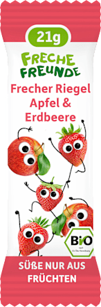 Fruchtriegel Frecher Riegel Apfel & Erdbeere Freche Freunde