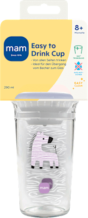 Trinkbecher Easy to Drink Cup ab 8+ Monaten sortiert mam