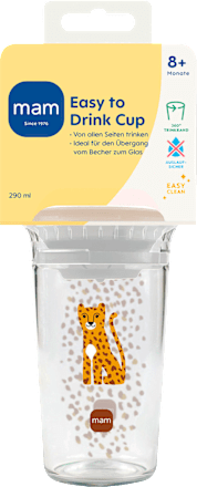 Trinkbecher Easy to Drink Cup ab 8+ Monaten sortiert mam
