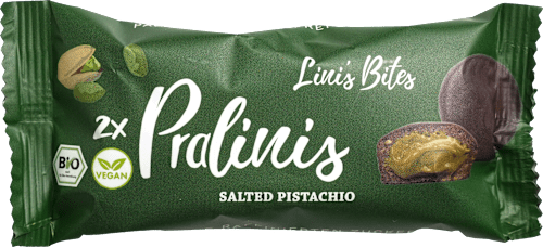 Schokolade Pralinis Salted Pistachio Lini's Bites