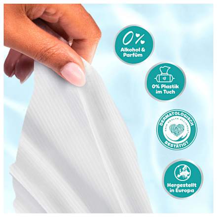 Feuchttücher 99% Water (4 x 60 Stück) Pampers