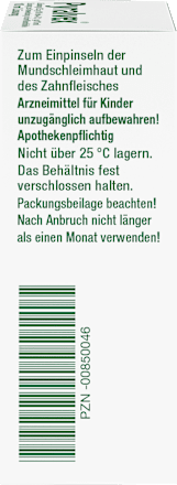 Pyralvex Lösung 0,5g/10ml + 0,1g/10ml, Lösung zur Anwendung in der Mundhöhle Pyralvex