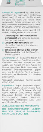 SAGELLA hydramed ACTI 3 Waschlotion für die Pflege des Intimbereichs SAGELLA