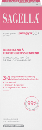 SAGELLA  polygin 50+ Waschlotion für die Pflege des Intimbereichs  SAGELLA