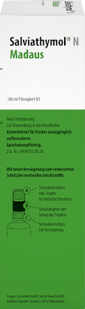 Salviathymol N Madaus Flüssigkeit Salviathymol