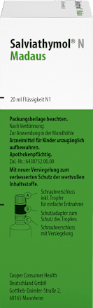 Salviathymol N Madaus Flüssigkeit Salviathymol