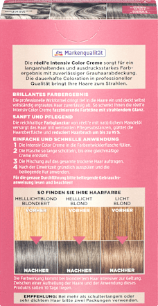 Haarfarbe Intensiv Color Creme 10.8 Graphitgrau réell‘e