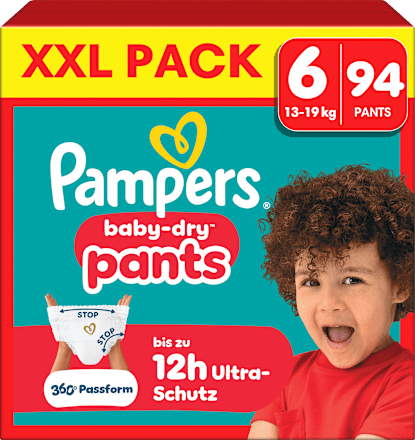 Baby Pants Baby Dry Gr. 6 (13-19 kg) XXL Pack Pampers