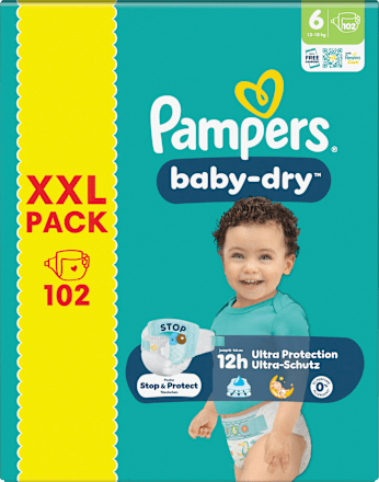 Windeln Baby-Dry Gr. 6 (13-18 kg) XXL Pack Pampers