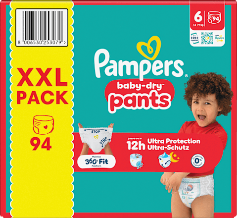 Baby Pants Baby Dry Gr. 6 (13-19 kg) XXL Pack Pampers