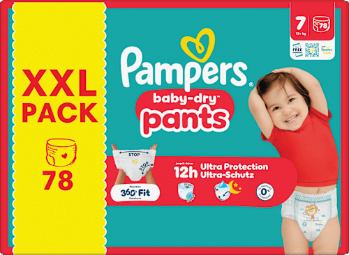 Baby Pants Baby Dry Gr. 7 (15+ kg) XXL Pack Pampers baby-dry