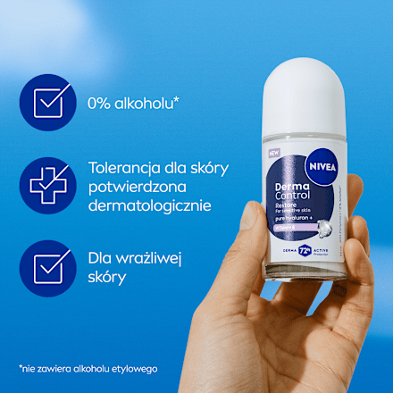 Antyperspirant roll-on Derma Control Restore NIVEA
