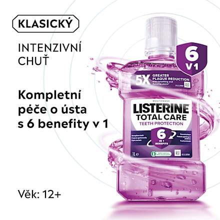 ústní voda Total Care Teeth Protection Listerine