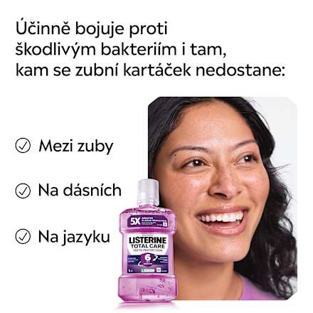 ústní voda Total Care Teeth Protection Listerine