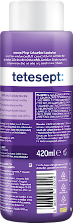 Pflege-Schaumbad Abschalten tetesept