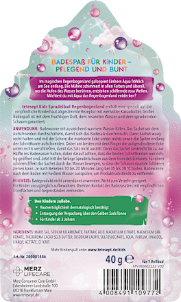 Schaumbad Sprudelbad Regenbogenland tetesept: KIDS