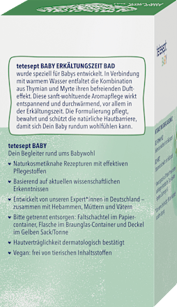 Baby Erkältungszeit-Bad tetesept