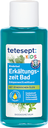 Kinderbad Erkältungszeit Bad tetesept: KIDS