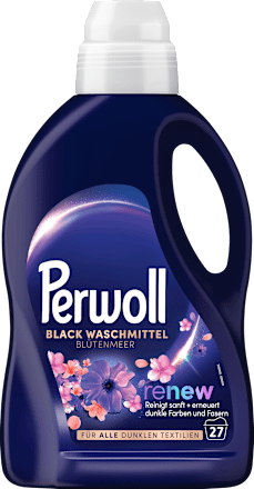 Waschmittel für dunkle Farben Blütenmeer Perwoll