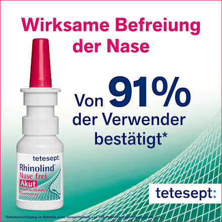 Nasenspray Rhinolind Nase frei  tetesept
