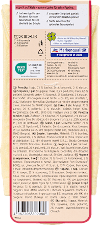 Sneakersocken mit Pizza-Motiv gelb Gr. 35-38 Fascino