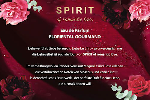 Romantic love Eau de Parfum SPIRIT