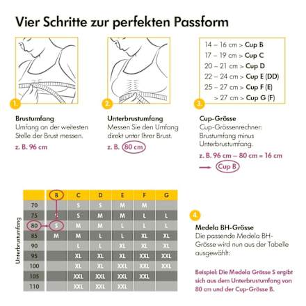 Schwangerschafts- und Still-BH Cool Sleep, chai, Gr. XL Medela