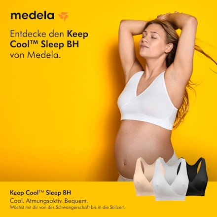 Schwangerschafts- und Still-BH Cool Sleep, chai, Gr. XL Medela