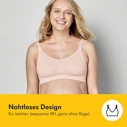 Schwangerschafts- und Still-BH Gr. XL Keep Cool, schwarz Medela