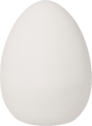 Keramikei, angeraute Oberfläche, creme (11 cm) BRAUNS-HEITMANN