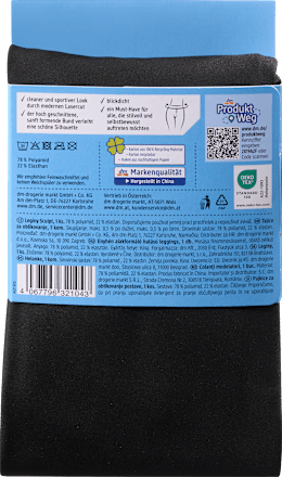 Leggings Sculpt schwarz Gr. 42/44 Fascino