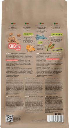 Trockenfutter Hund green crunch VEGDOG