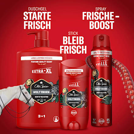 Duschgel Wolfthorn Old Spice