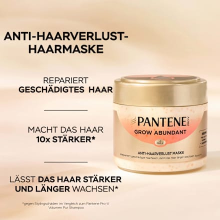 Haarmaske Grow Abundant Anti-Haarverlust PANTENE PRO-V