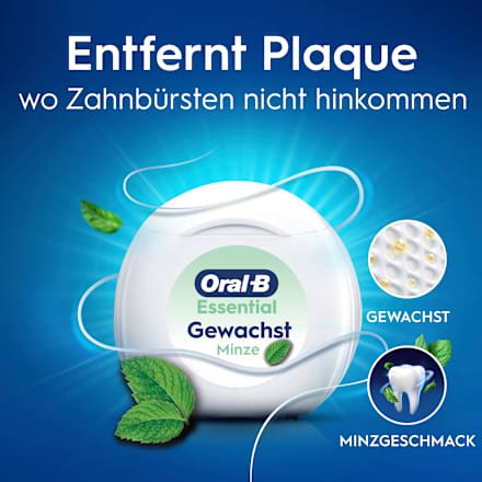 Zahnseide Essentialfloss gewachst Oral-B