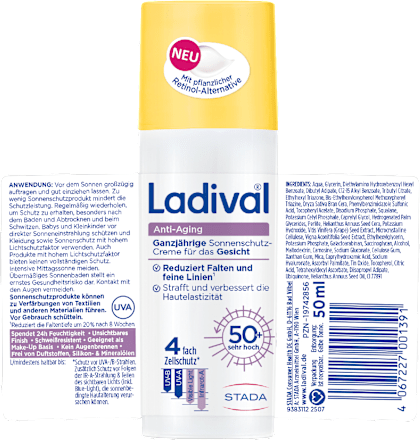 Ladival Anti-Aging Sonnenschutz-Creme LSF50+ 50ml Ladival