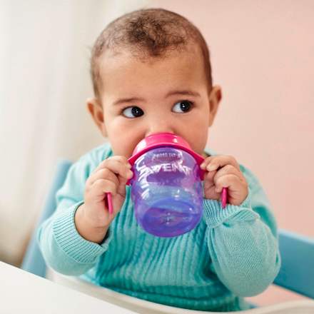 hrnek na učení Classic 6m+ růžový PHILIPS AVENT