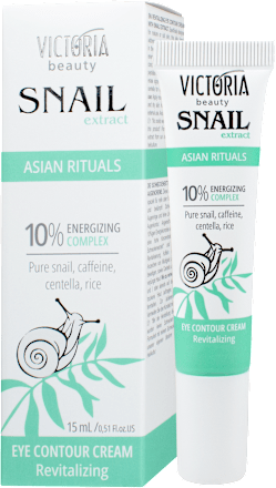 Околоочен крем Asian rituals с охлювен екстракт Victoria Beauty