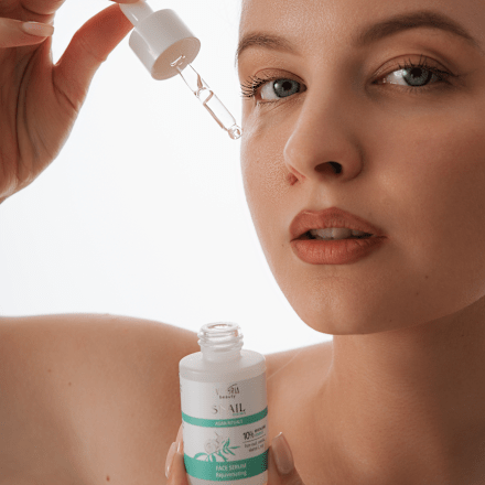 Серум за лице Asian rituals с охлювен екстракт  Victoria Beauty