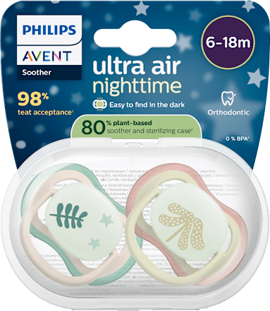 dudlík Ultra air night 6-18 m Neutral PHILIPS AVENT