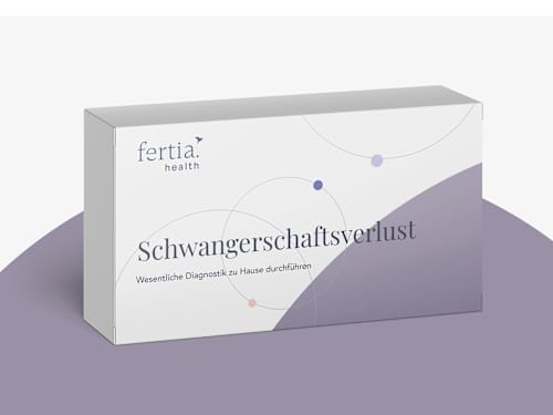 Schwangerschaftsverlust– Bluttest mit Laboranalyse für Zuhause fertia health