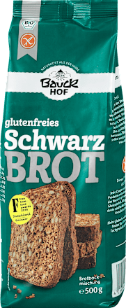 Backmischung Schwarzbrot glutenfrei Bauck Mühle