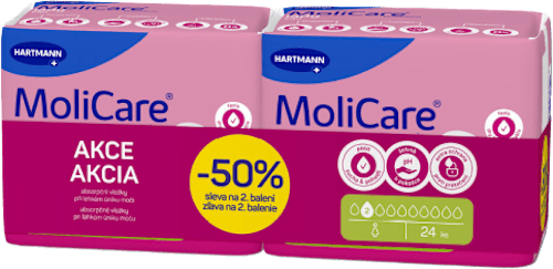 inkontinenční vložky lady Pad 2 kapky HARTMANN MoliCare