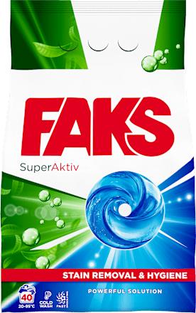 Deterdžent za pranje rublja Superaktiv, 40 pranja FAKS