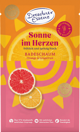 Schaumbad Sonne im Herzen Dresdner Essenz