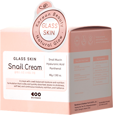 Krem do twarzy nawilżający Snail Cream DEARBOO