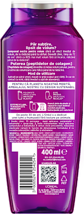 Șampon pentru păr subțire Collagen Lifter L'ORÉAL PARiS ELSEVE