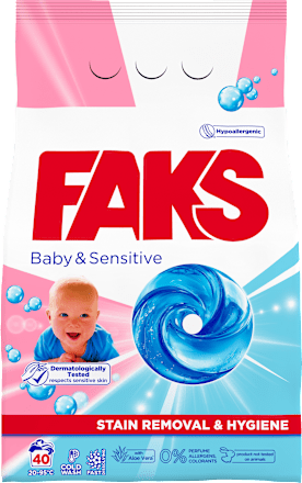 Deterdžent za pranje rublja – Baby & Sensitive, 40 pranja FAKS